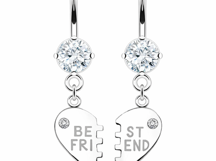 Best friends Belly Button Bar Piercing