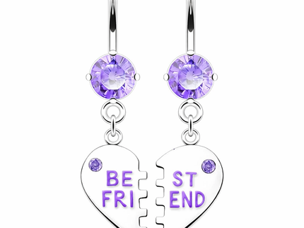 Best friends Belly Button Bar Piercing