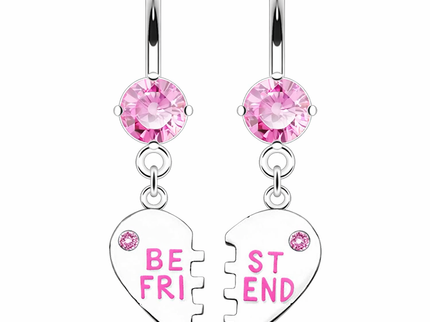 Best friends Belly Button Bar Piercing