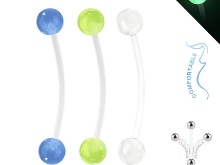 Maternity Belly Bar with Glow in Dark Balls