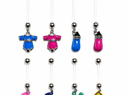 8 Pack of Bio-Flex Pregnancy Maternity Belly Bars