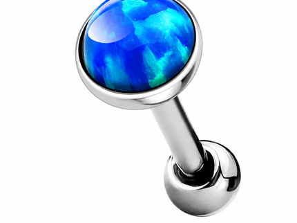 Cartilage Bar with Opal Top