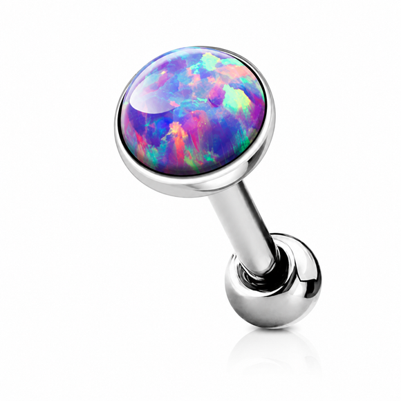 Cartilage Bar with Opal Top