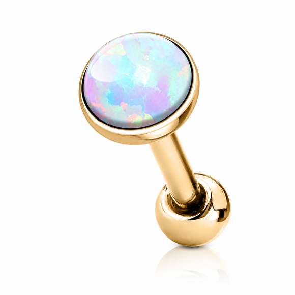 Cartilage Bar with Opal Top