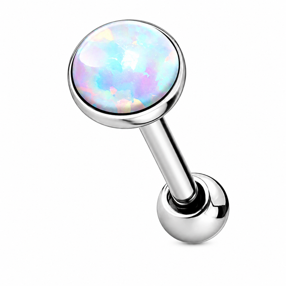 Cartilage Bar with Opal Top