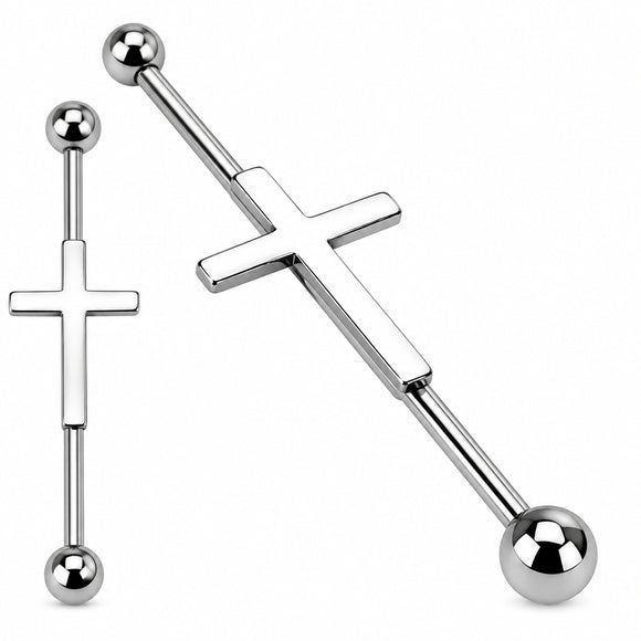 Industrial Scaffold Barbell with Cross