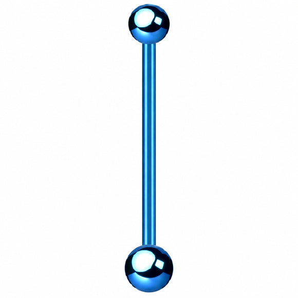 Basic Straight Industrial Barbell Bar with Ball Ends