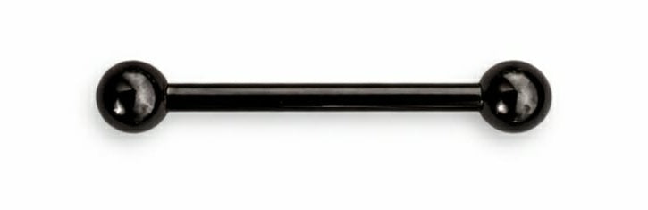 Titanium Plated Straight Basic Barbell Piercing