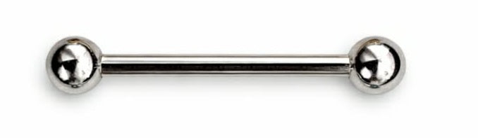 Titanium Plated Straight Basic Barbell Piercing