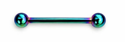Titanium Plated Stright Basic barbell Piercing
