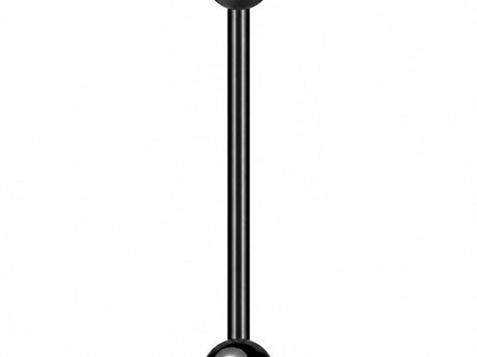Basic Straight Industrial Barbell Bar with Ball Ends