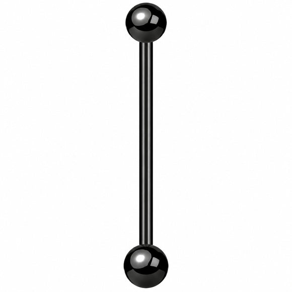 Basic Straight Industrial Barbell Bar with Ball Ends