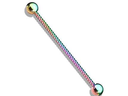 Twisted Rope Industrial Scaffold Barbell
