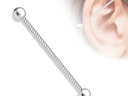 Twisted Rope Industrial Scaffold Barbell